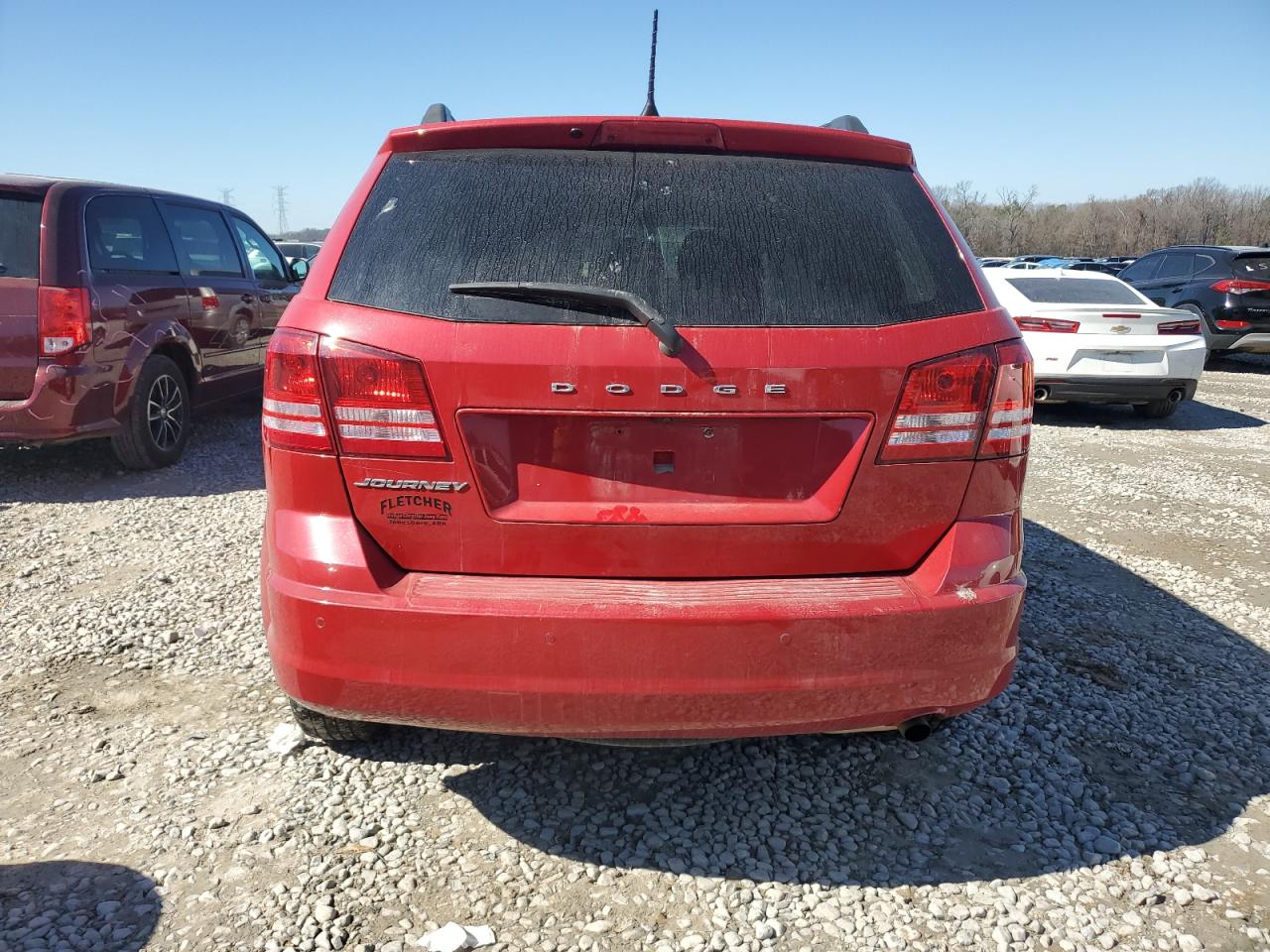 2020 Dodge Journey VIN 3C4PDCAB6LT237961 Copart auction photo, front end damage thumbnail 6