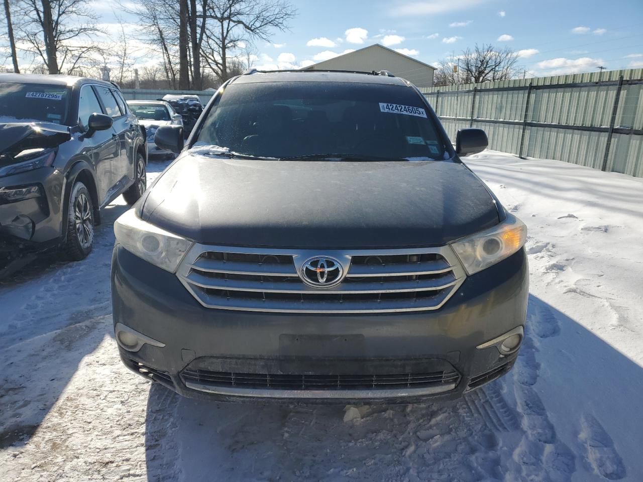 2013 Toyota Highlander VIN 5TDDK3EH1DS196464 Copart auction photo, rear end damage thumbnail 5