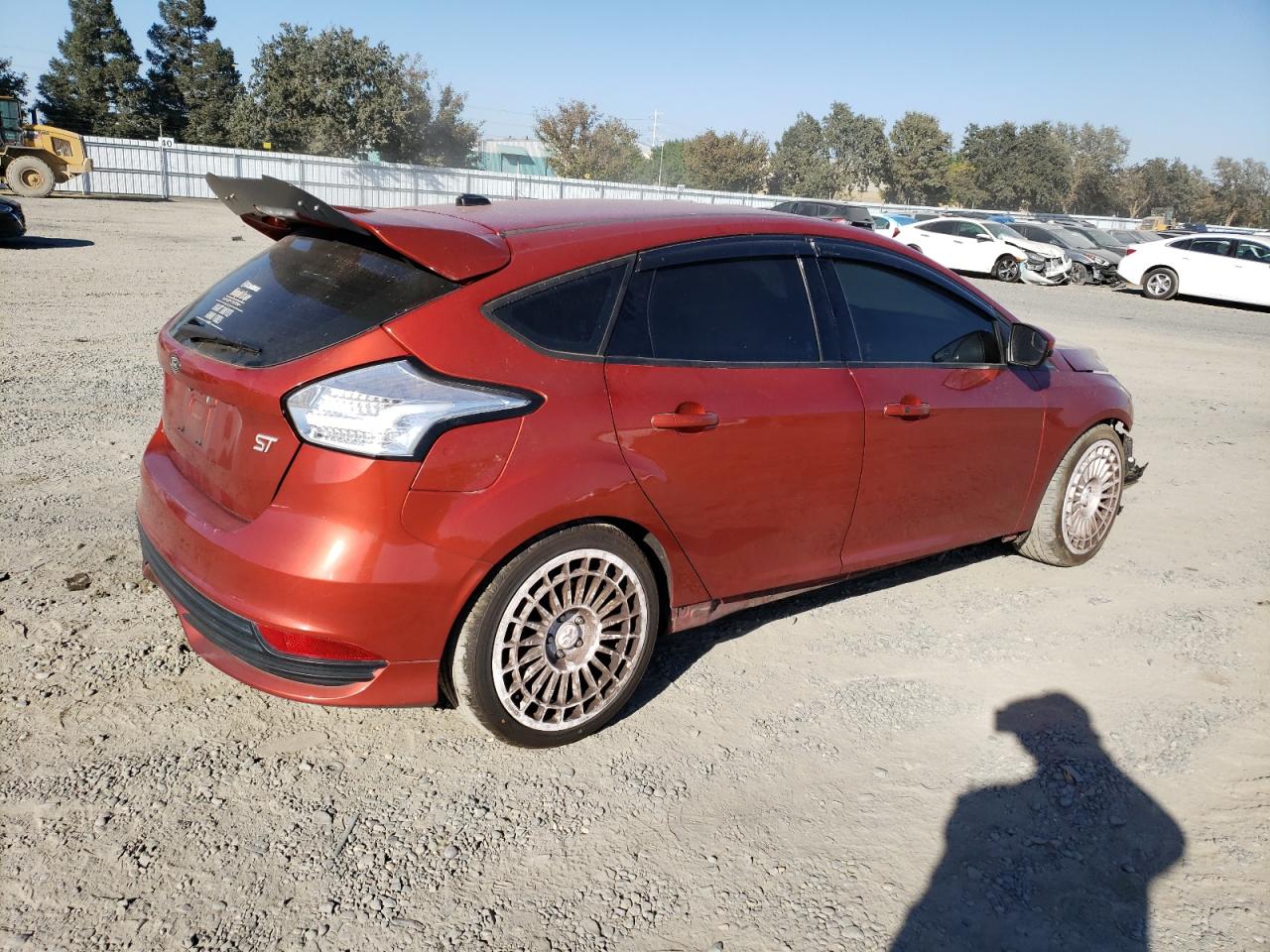 2018 Ford Focus VIN 1FADP3L99JL279284 Copart auction photo, front end damage thumbnail 3