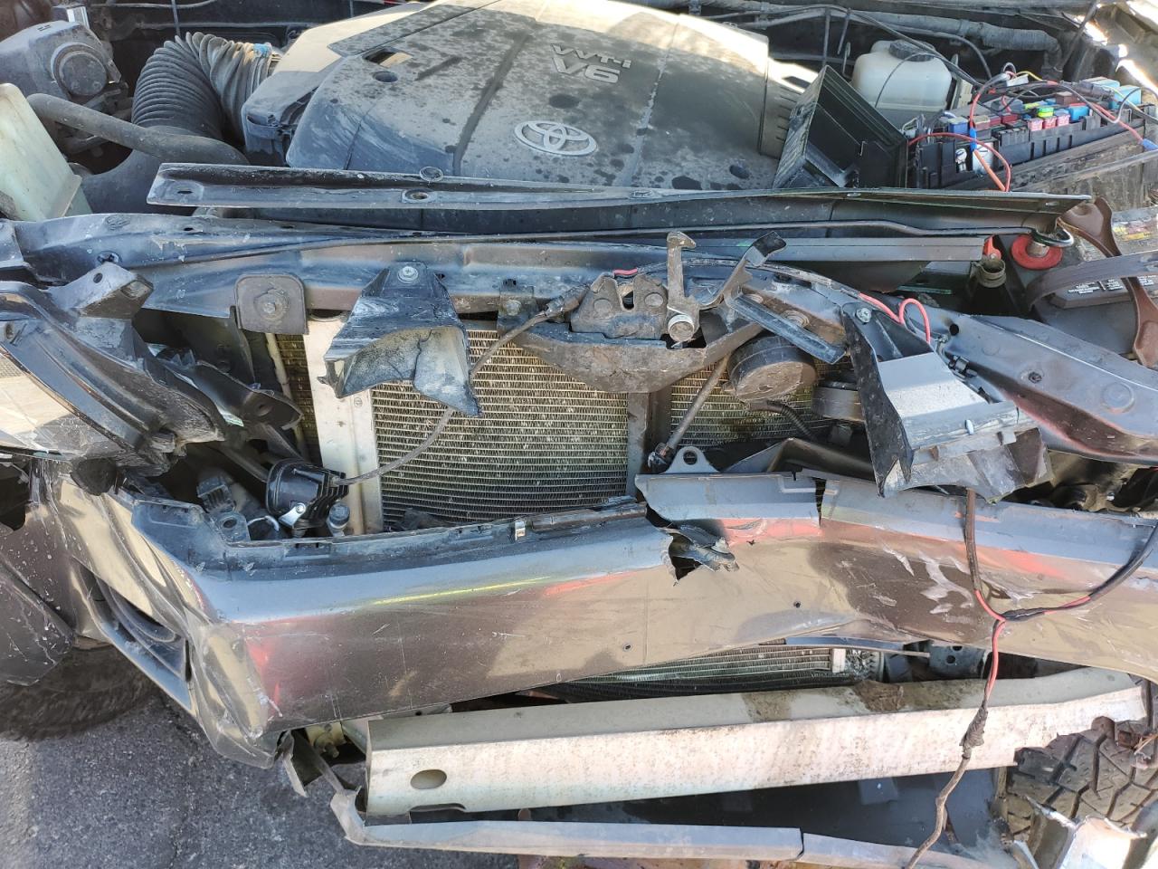 2012 Toyota Tacoma VIN 3TMLU4EN1CM098745 Copart auction photo, front end damage thumbnail 12