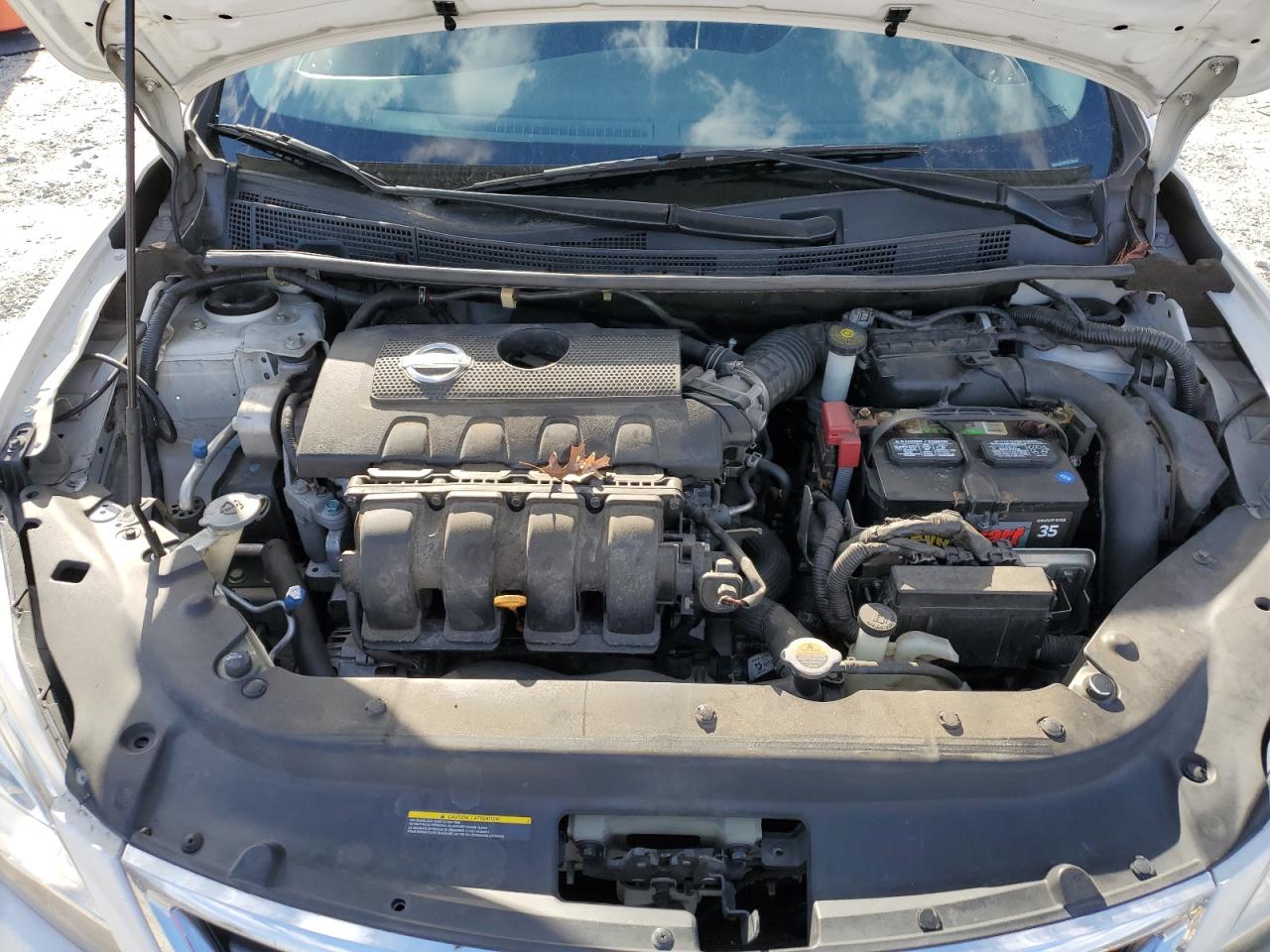 2013 Nissan Sentra VIN 3N1AB7AP3DL791641 Copart auction photo, rear end damage thumbnail 11