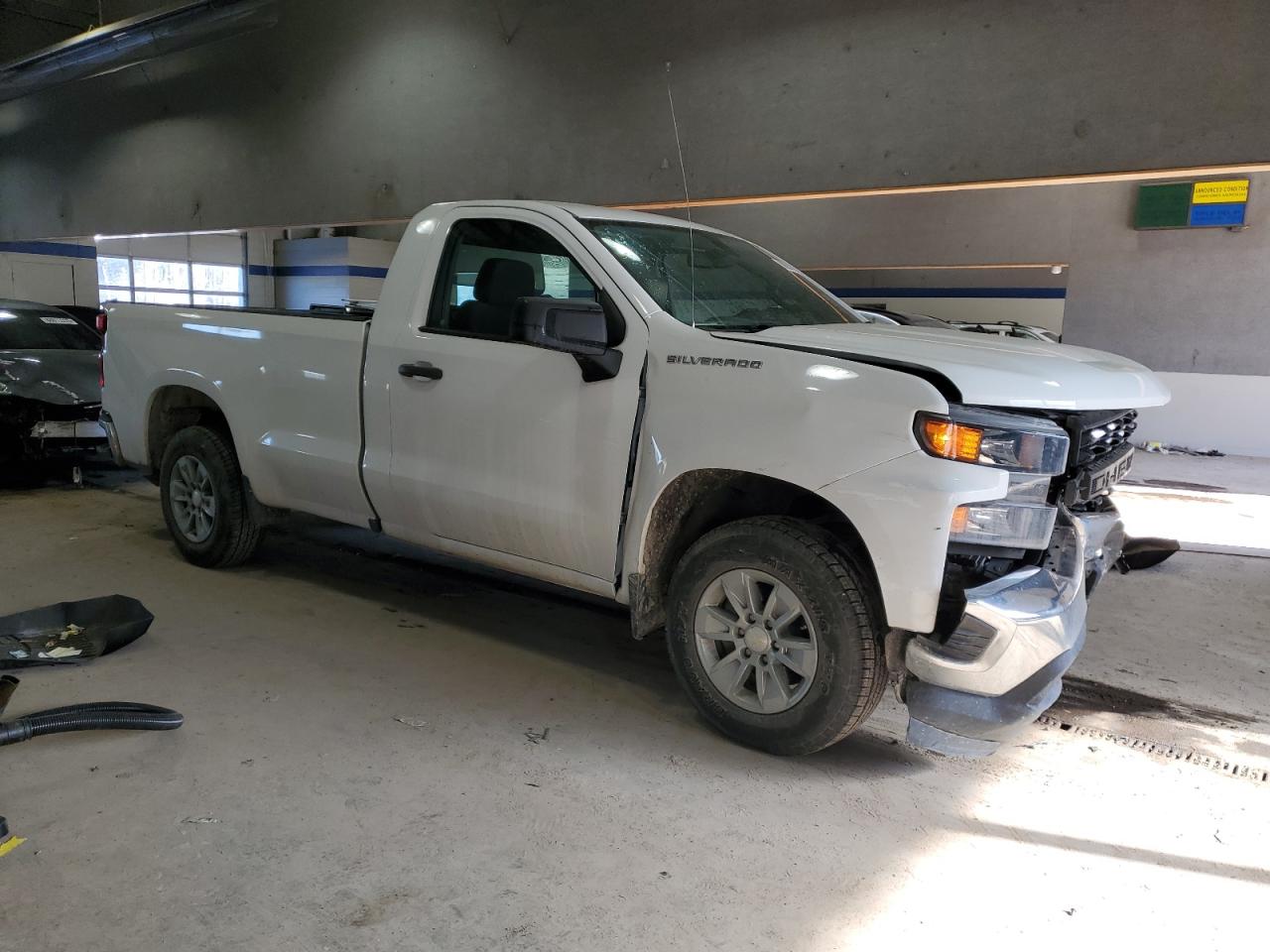 2020 Chevrolet Silverado VIN 3GCNWAEFXLG279948 Copart auction photo, front end damage thumbnail 4