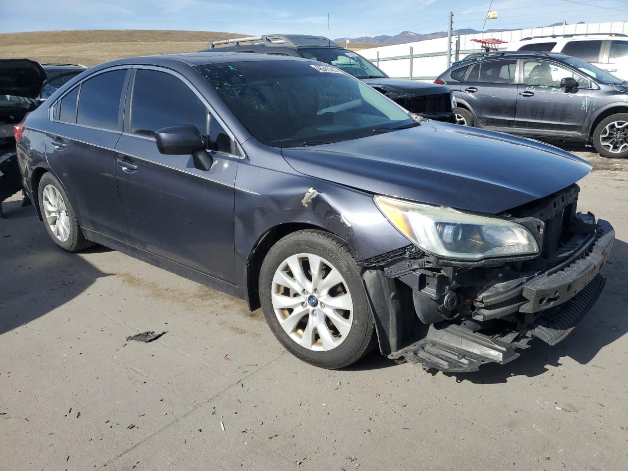 2015 Subaru Legacy VIN 4S3BNBD62F3007429 Copart auction photo, front end damage thumbnail 4