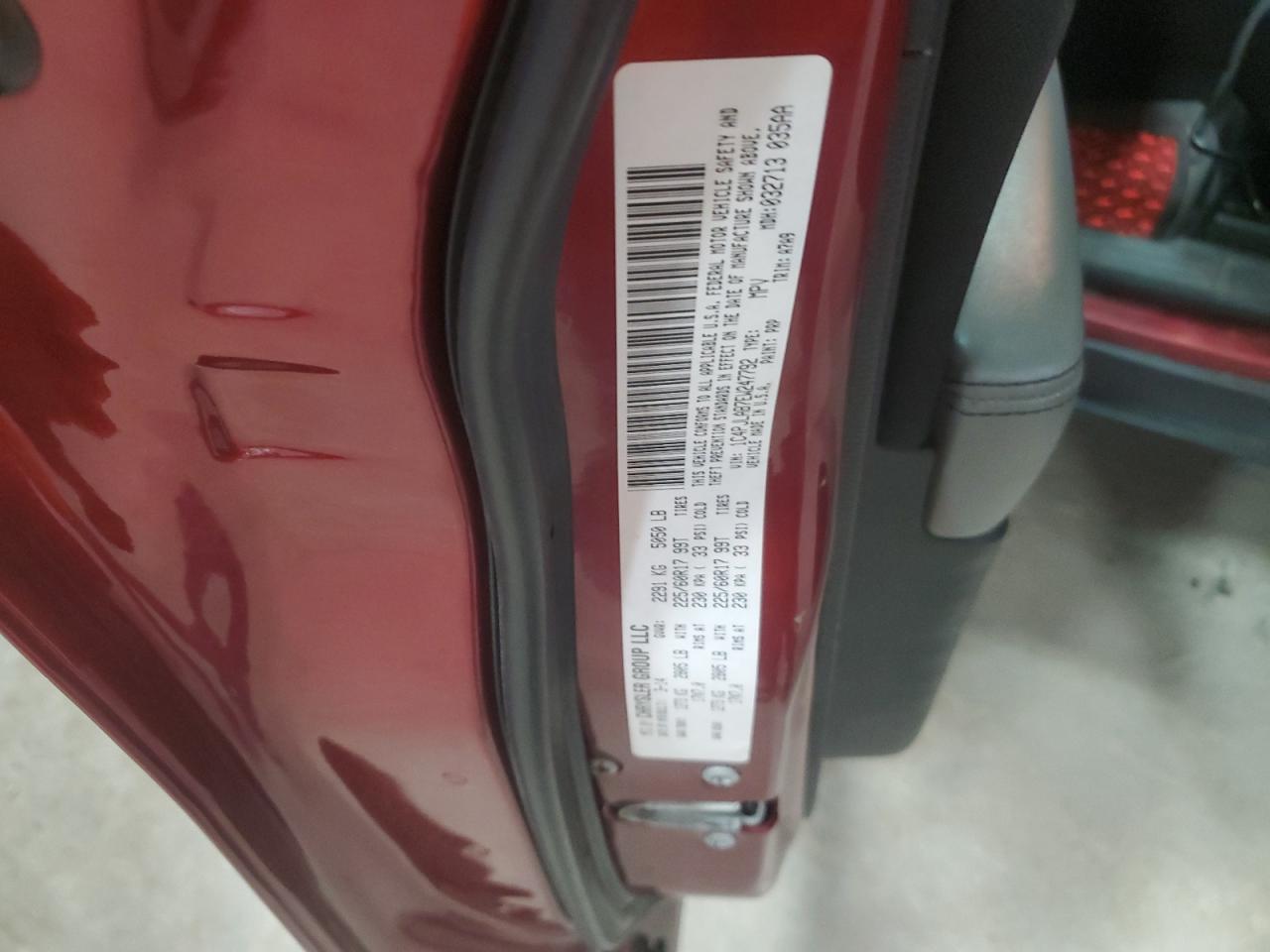 2014 Jeep Grand Cherokee VIN 1C4PJLAB7EW247792 Copart auction photo, undercarriage / mechanical damage thumbnail 13