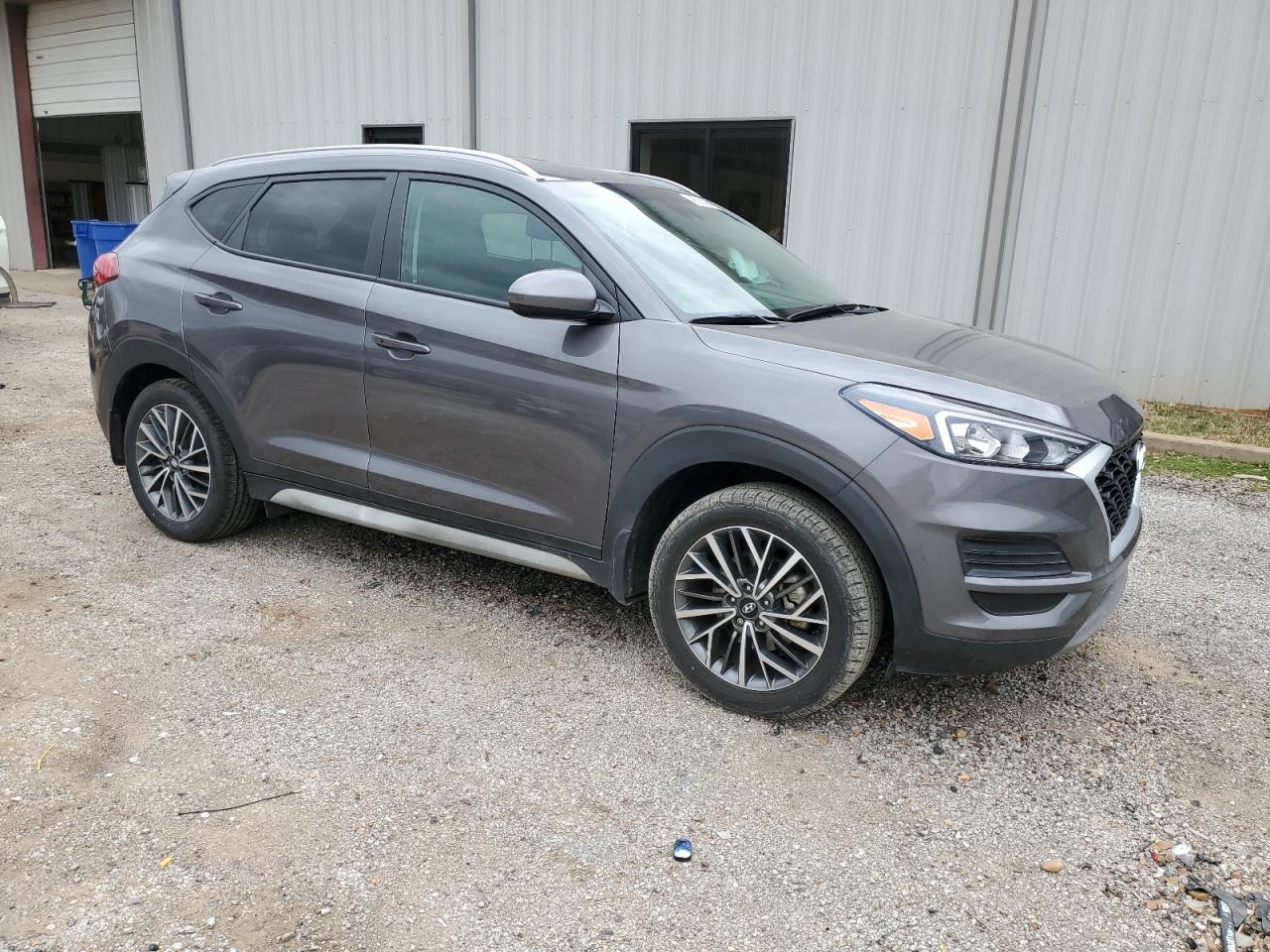 2021 Hyundai Tucson VIN KM8J33AL3MU308781 Copart auction photo, side damage thumbnail 4