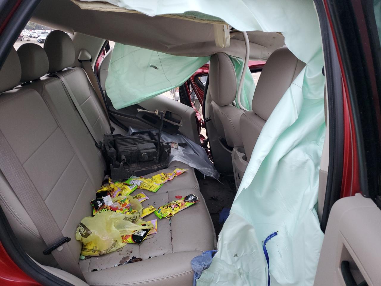 2012 Ford Escape VIN 1FMCU0D73CKC75925 Copart auction photo, all over damage thumbnail 12