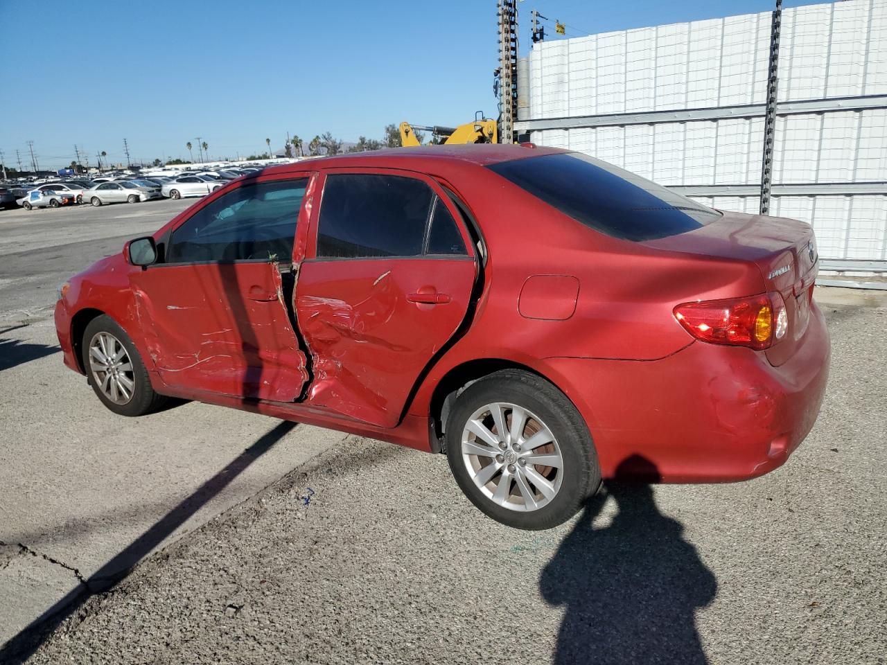 2009 Toyota Corolla VIN 1NXBU40EX9Z017339 Copart auction photo, all over damage thumbnail 2