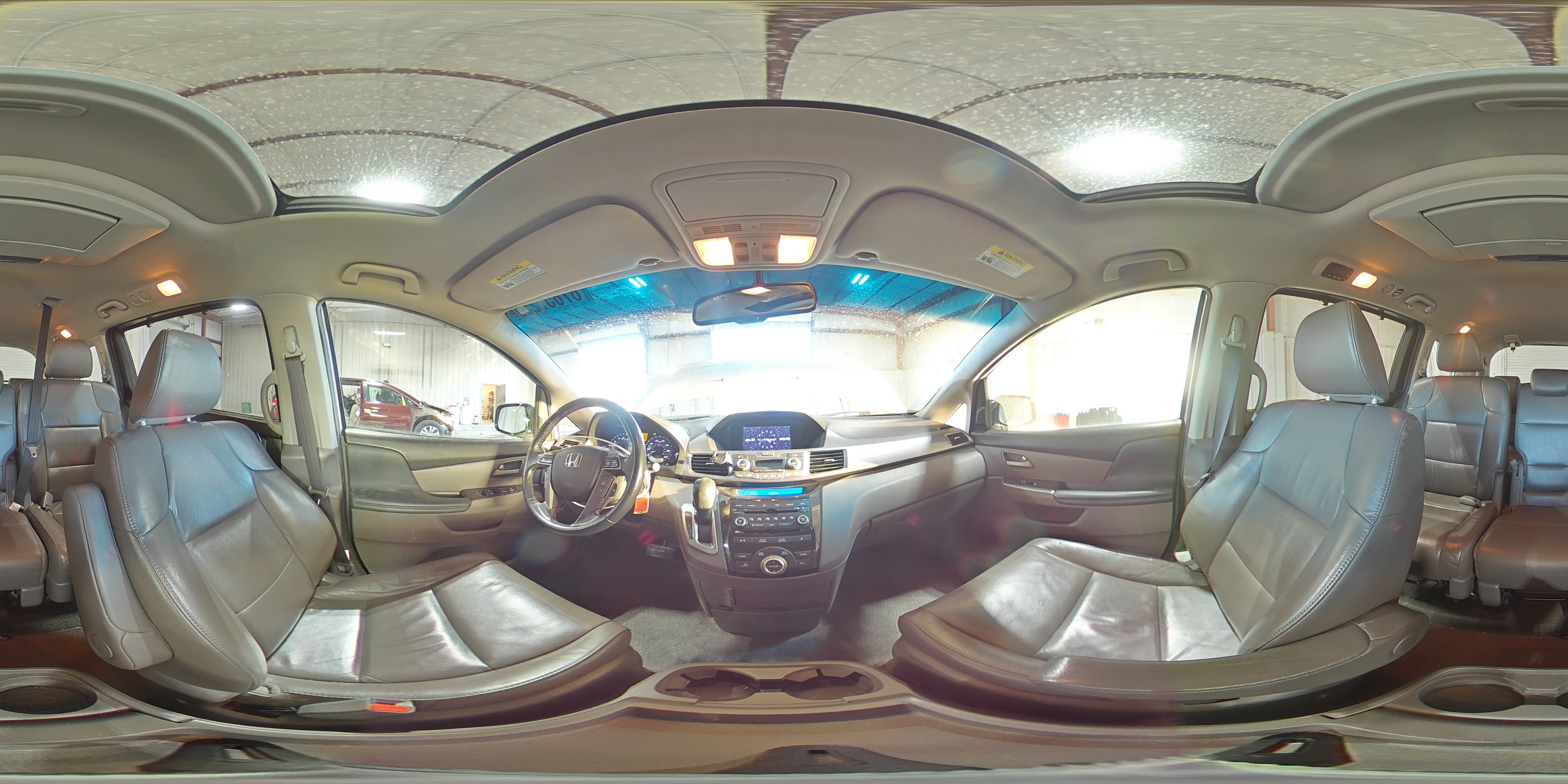 2013 Honda Odyssey VIN 5FNRL5H96DB055817 Copart auction photo, front end / rear end damage thumbnail 15