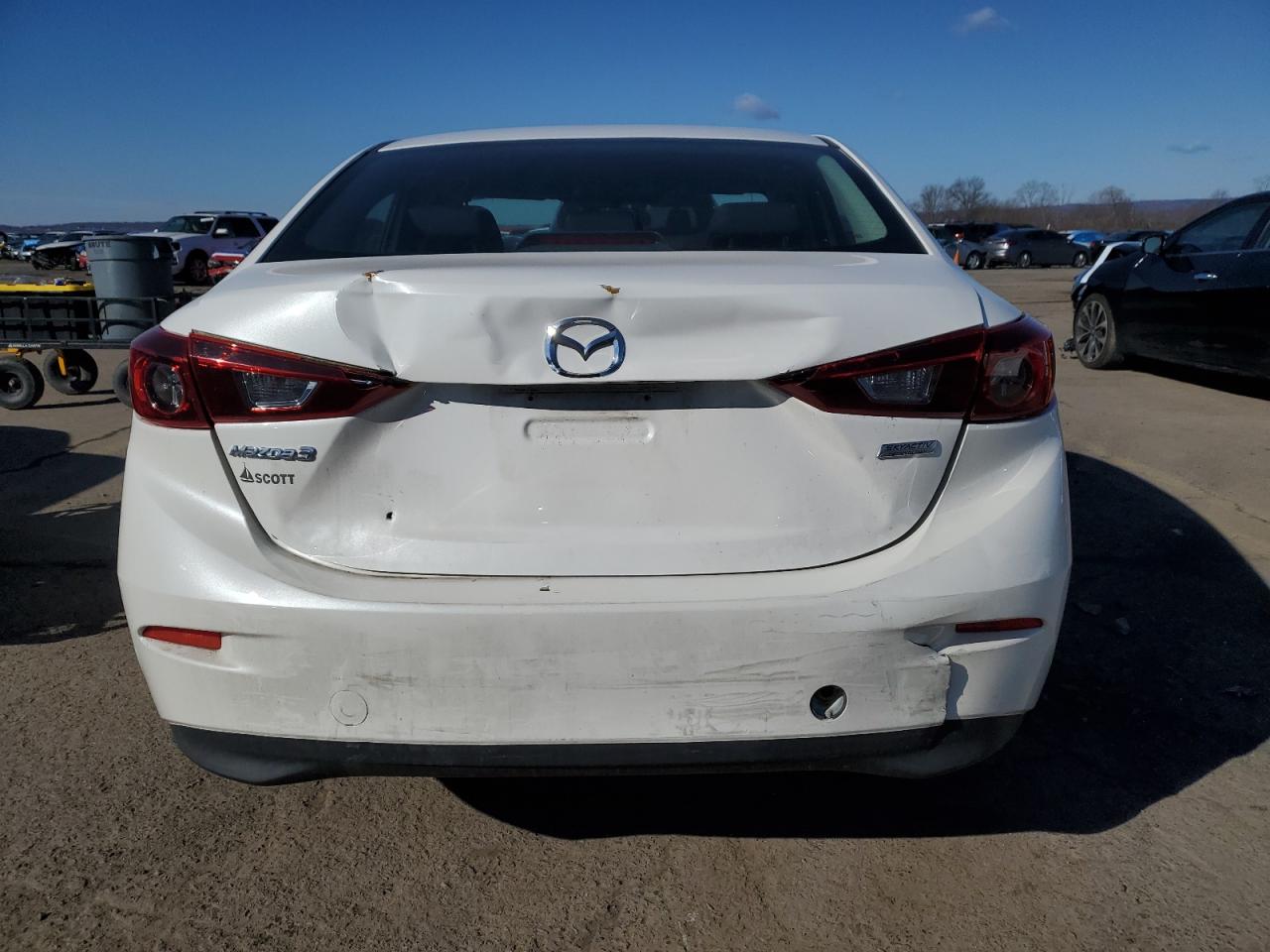 2015 Mazda 3 VIN 3MZBM1U72FM220625 Copart auction photo, front end / rear end damage thumbnail 6