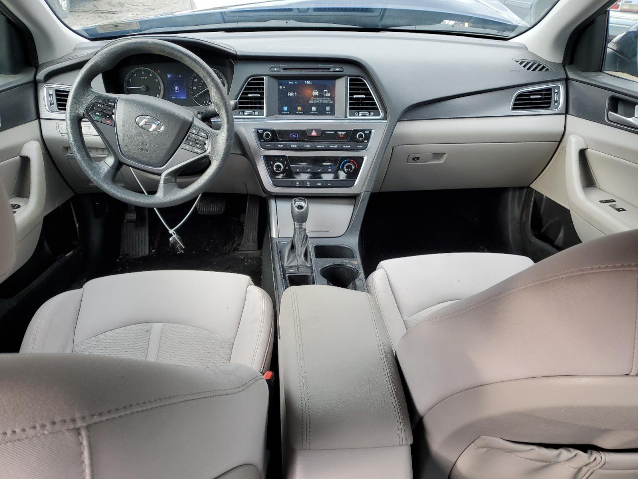2017 Hyundai Sonata VIN 5NPE34AF7HH556652 Copart auction photo, front end damage thumbnail 8