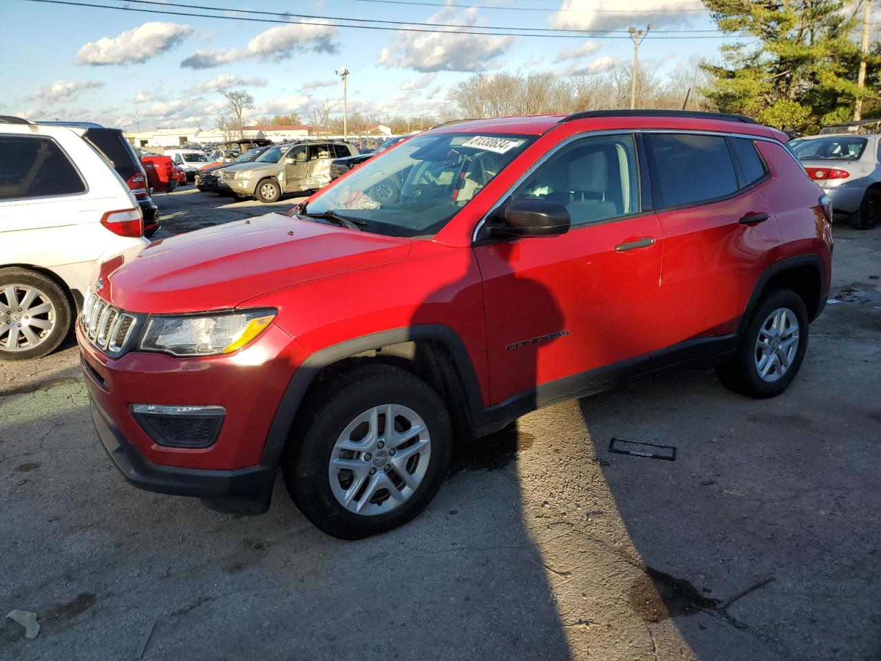 2019 Jeep Compass VIN 3C4NJDAB0KT645909