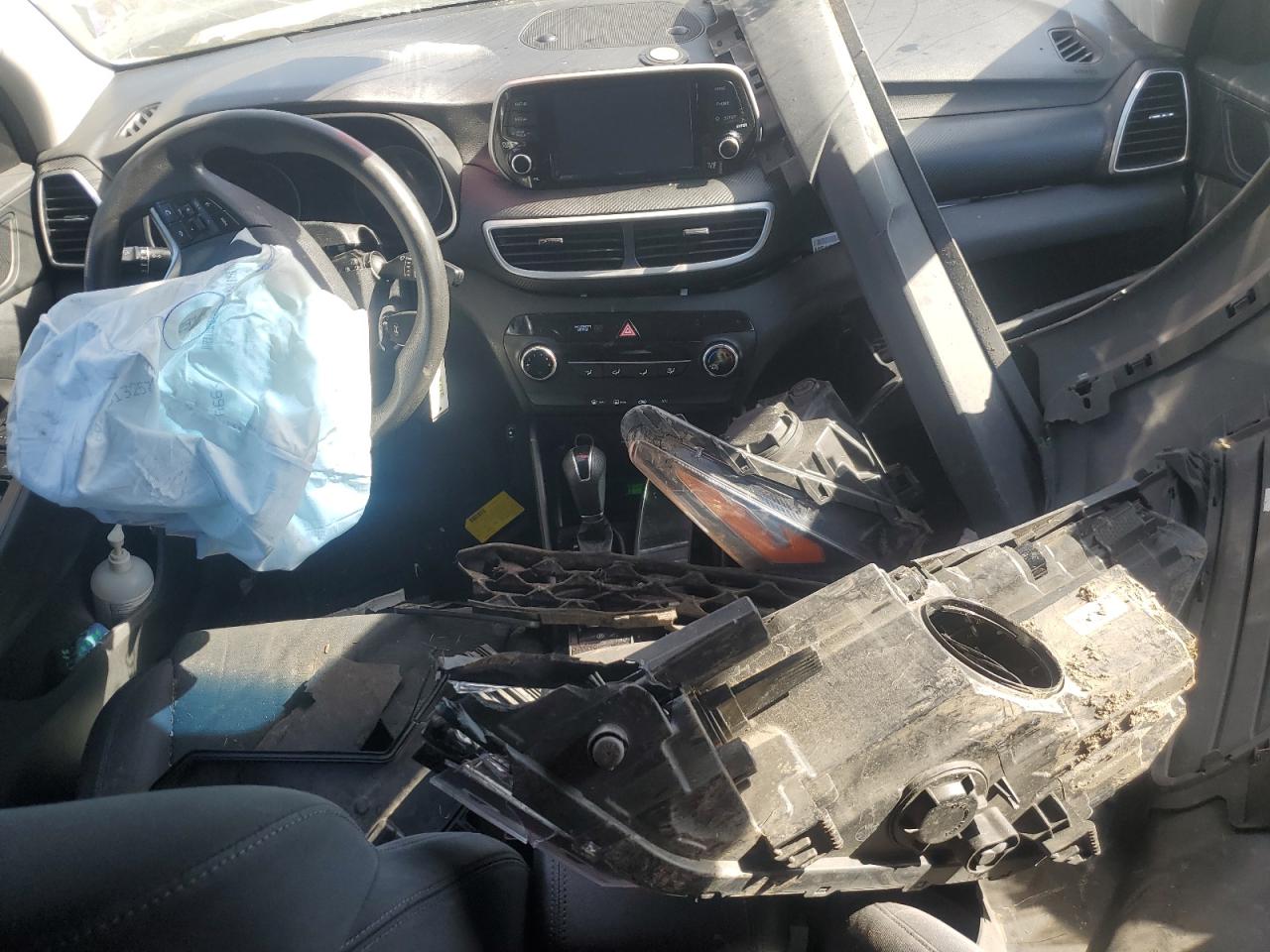 2019 Hyundai Tucson VIN KM8J2CA43KU941256 Copart auction photo, front end damage thumbnail 8