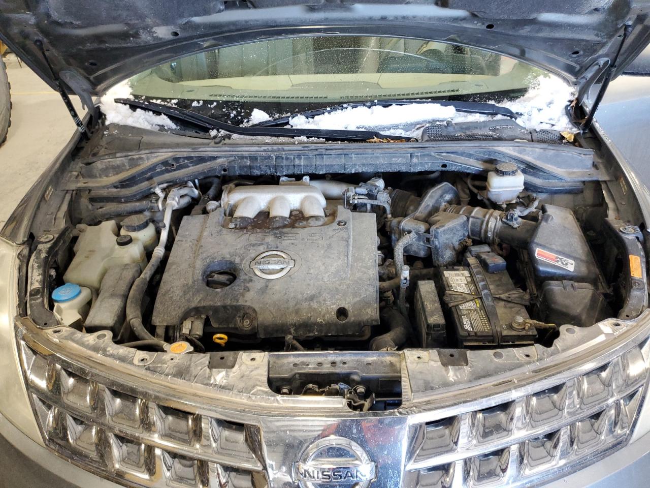 2007 Nissan Murano VIN JN8AZ08W27W661253 Copart auction photo, front end damage thumbnail 14