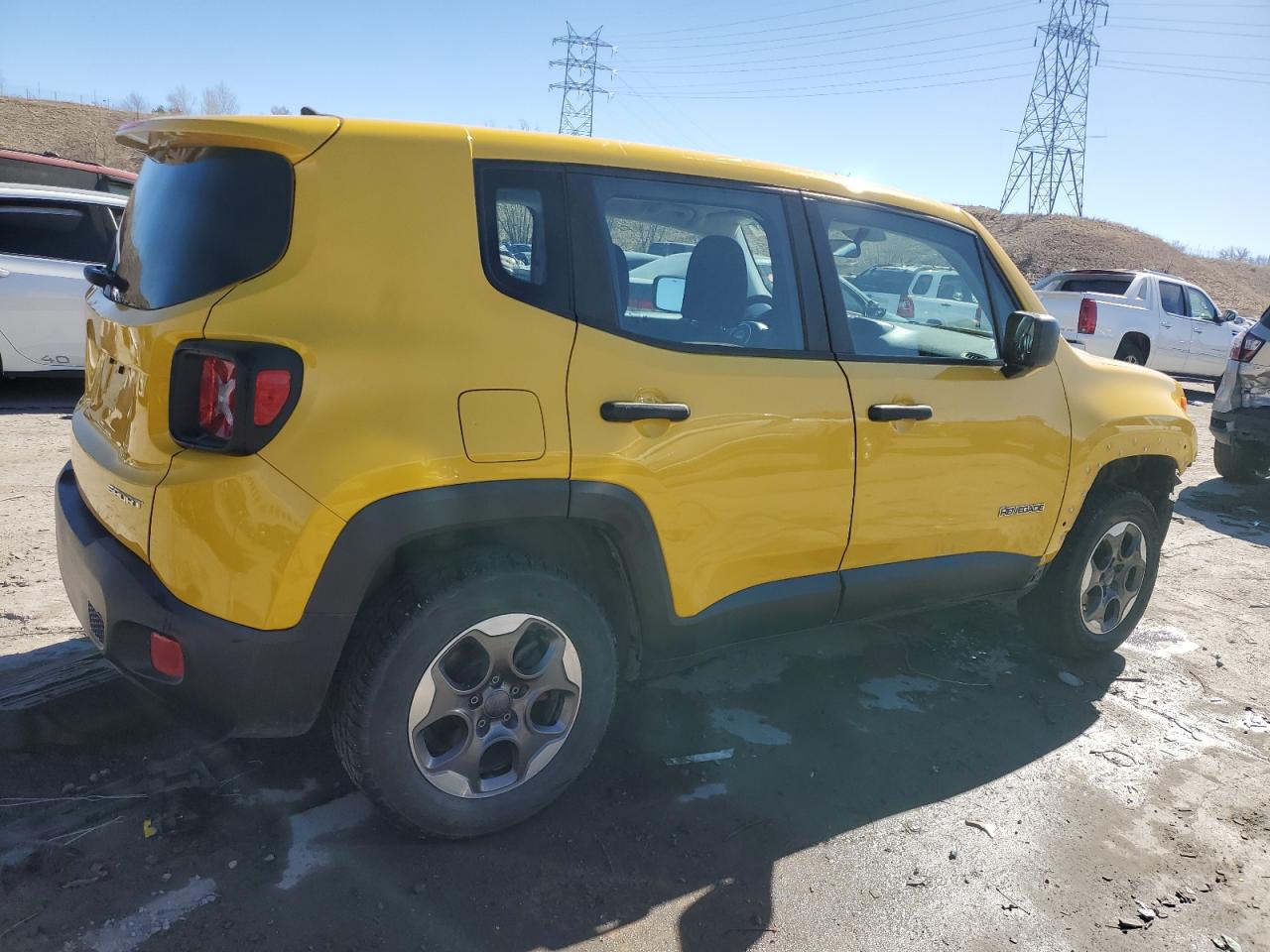 2015 Jeep Renegade VIN ZACCJBAH3FPB93645 Copart auction photo, front end damage thumbnail 3