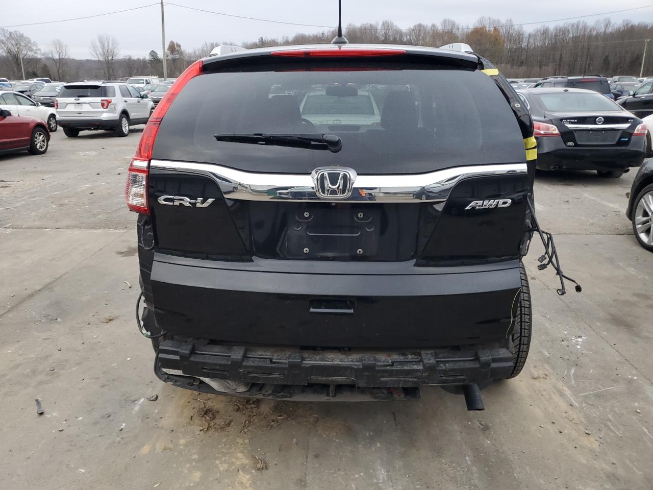 2015 Honda CR-V VIN 2HKRM4H72FH682718 Copart auction photo, rear end damage thumbnail 6