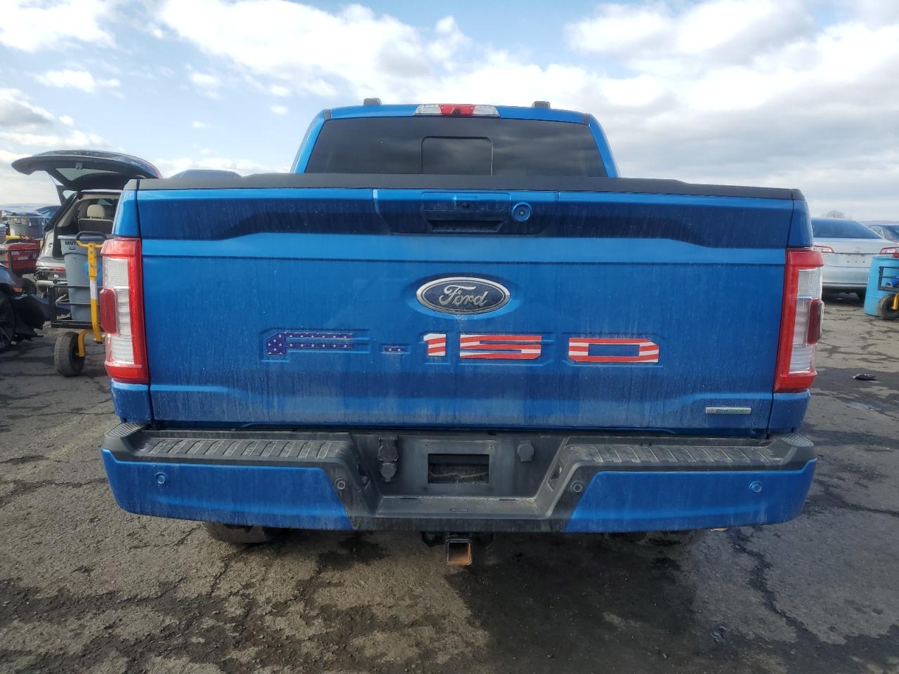 2021 Ford F-150 VIN 1FTFW1E84MFA28500 Copart auction photo, side / front end damage thumbnail 6