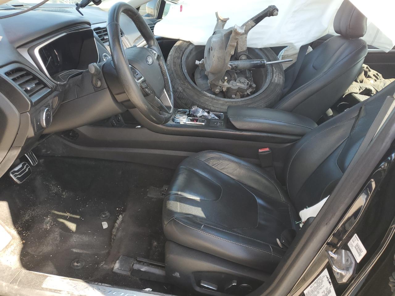 2018 Ford Fusion VIN 3FA6P0RU1JR219374 Copart auction photo, all over damage thumbnail 7