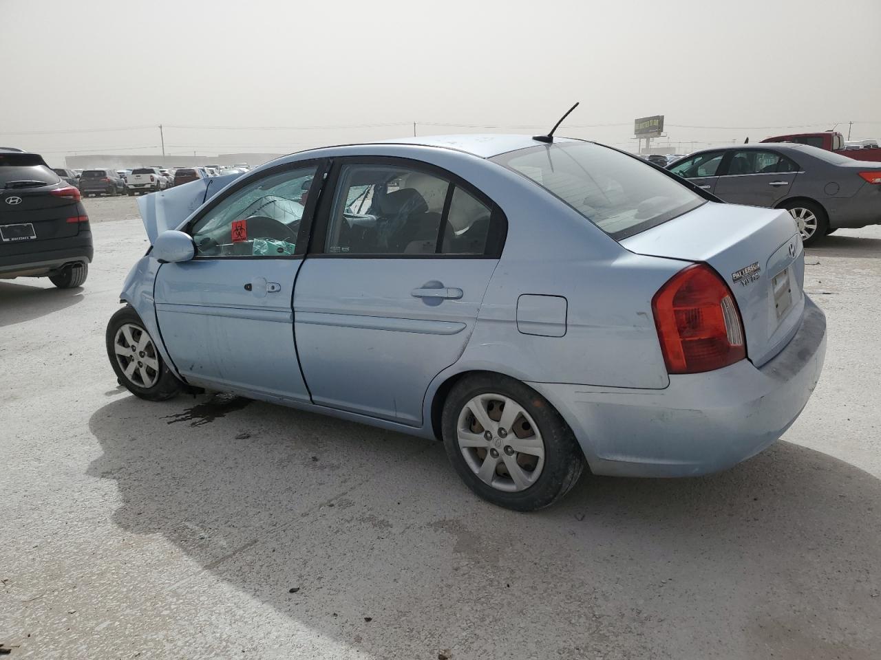 2011 Hyundai Accent VIN KMHCN4AC1BU620958 Copart auction photo, front end / all over damage thumbnail 2