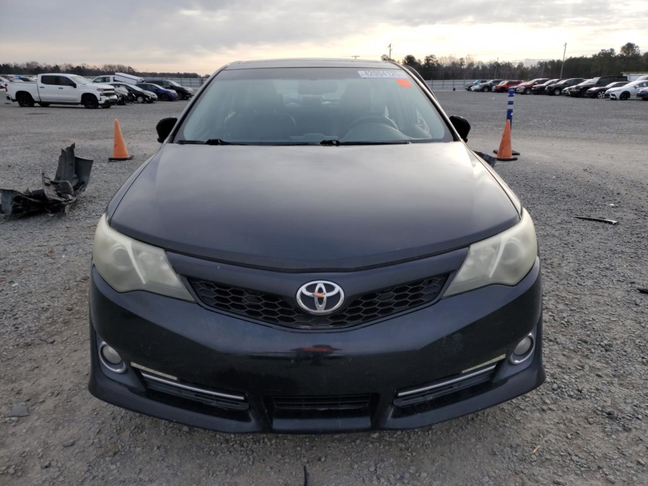 2012 Toyota Camry VIN 4T1BK1FK7CU012057 Copart auction photo, side damage thumbnail 5