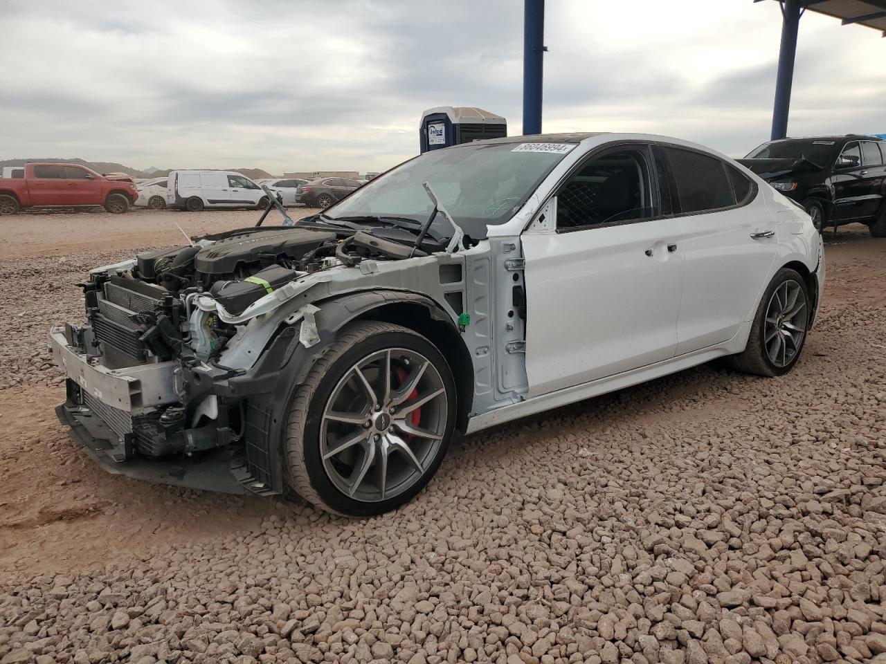 2020 Genesis G70 VIN KMTG34LE7LU058240