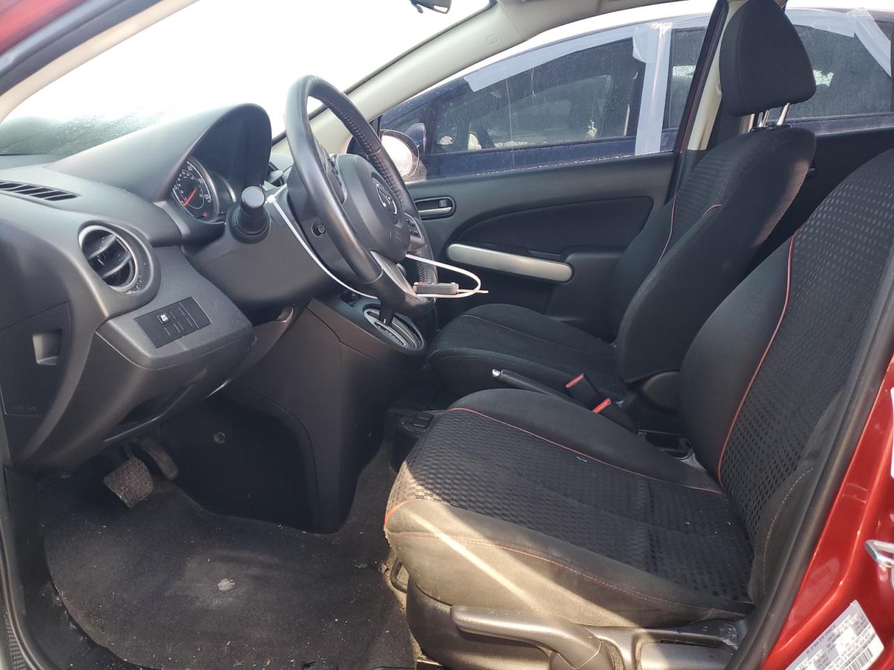 2014 Mazda 2 VIN JM1DE1LY5E0176463 Copart auction photo, rear end / hail damage thumbnail 7