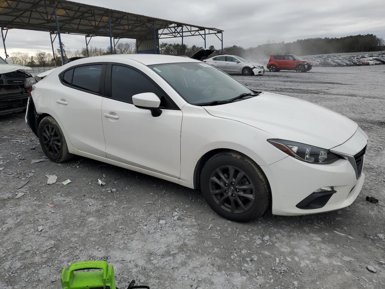 2015 Mazda 3 VIN 3MZBM1U75FM125900 Copart auction photo, rear end / front end damage thumbnail 4