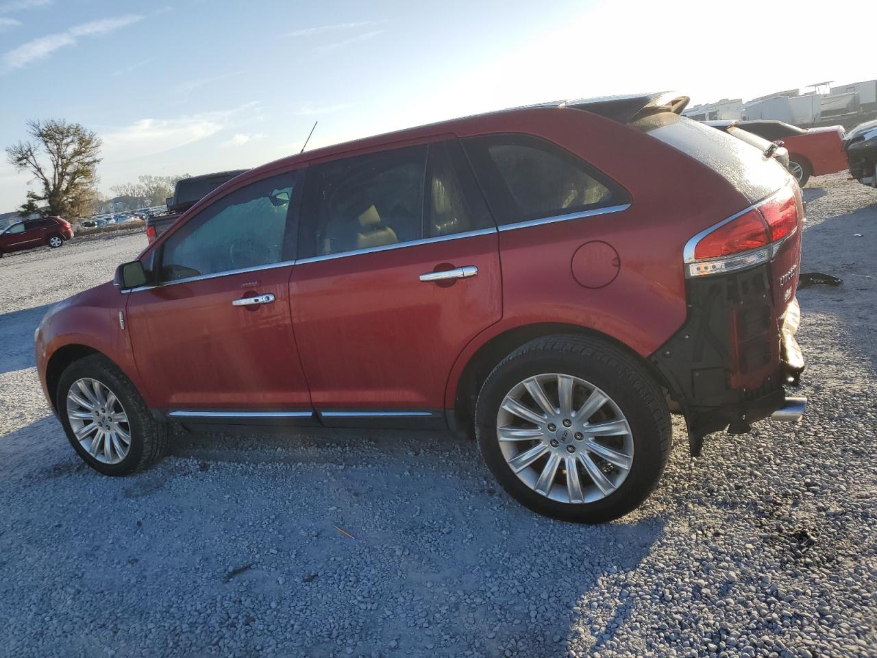 2013 Lincoln MKX VIN 2LMDJ6JK8DBL44441 Copart auction photo, rear end damage thumbnail 2