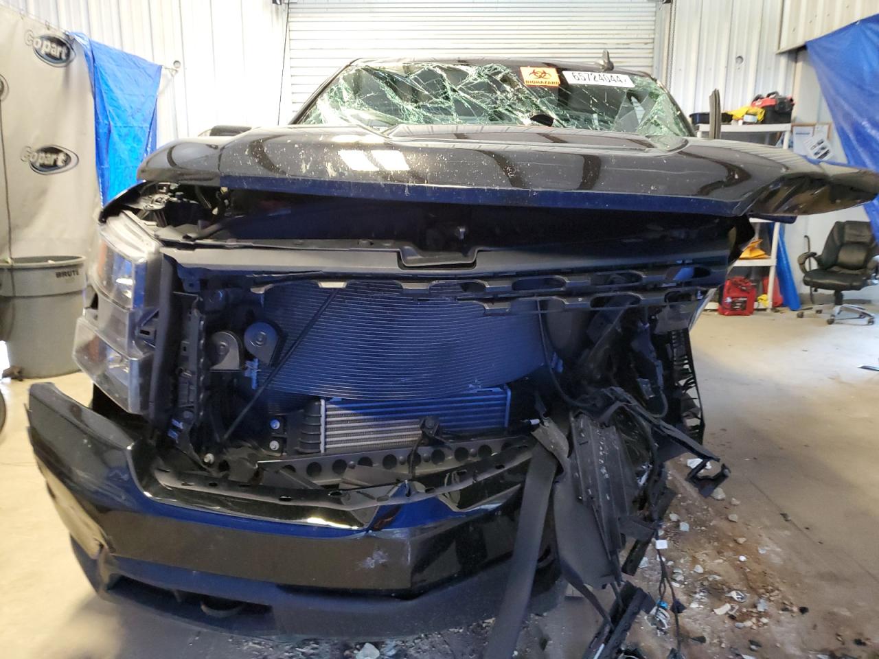 2022 Chevrolet Silverado VIN 3GCPYBEK5NG204969 Copart auction photo, all over damage thumbnail 5