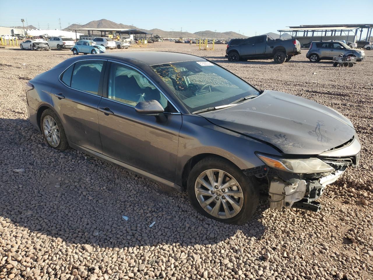 2023 Toyota Camry VIN 4T1C11AK3PU780316 Copart auction photo, front end / rear end damage thumbnail 4