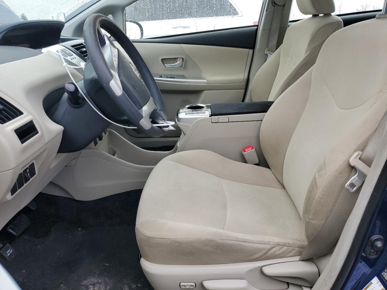 2012 Toyota Prius VIN JTDZN3EU4C3114009 Copart auction photo, side / front end damage thumbnail 7