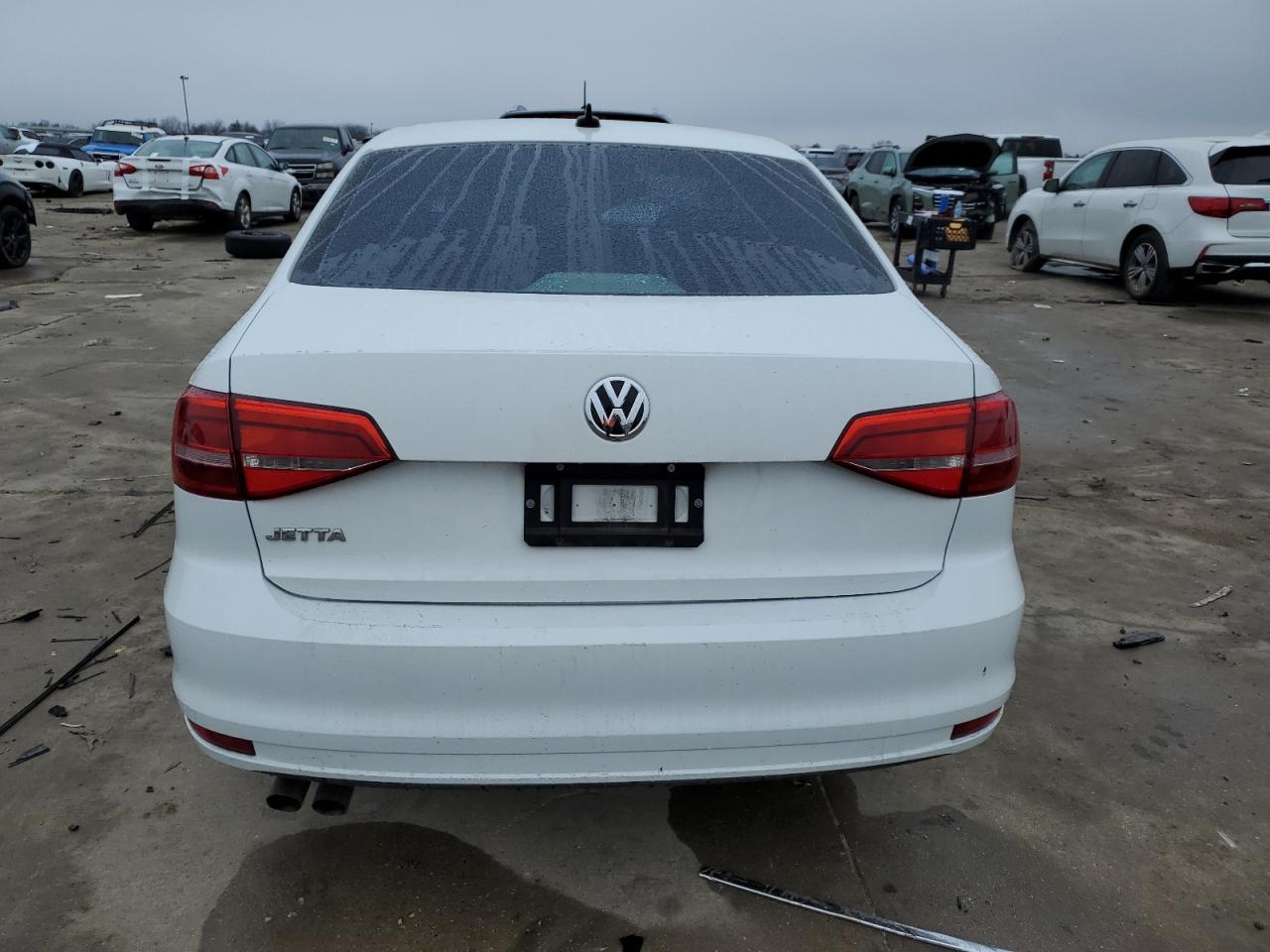 2015 Volkswagen Jetta VIN 3VW2K7AJ6FM284711 Copart auction photo, front end damage thumbnail 6