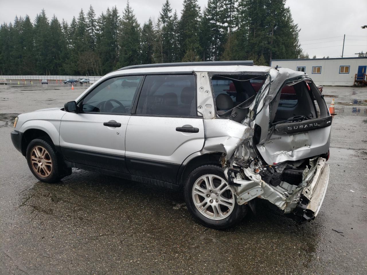 2005 Subaru Forester VIN JF1SG63645G729033 Copart auction photo, rear end damage thumbnail 2