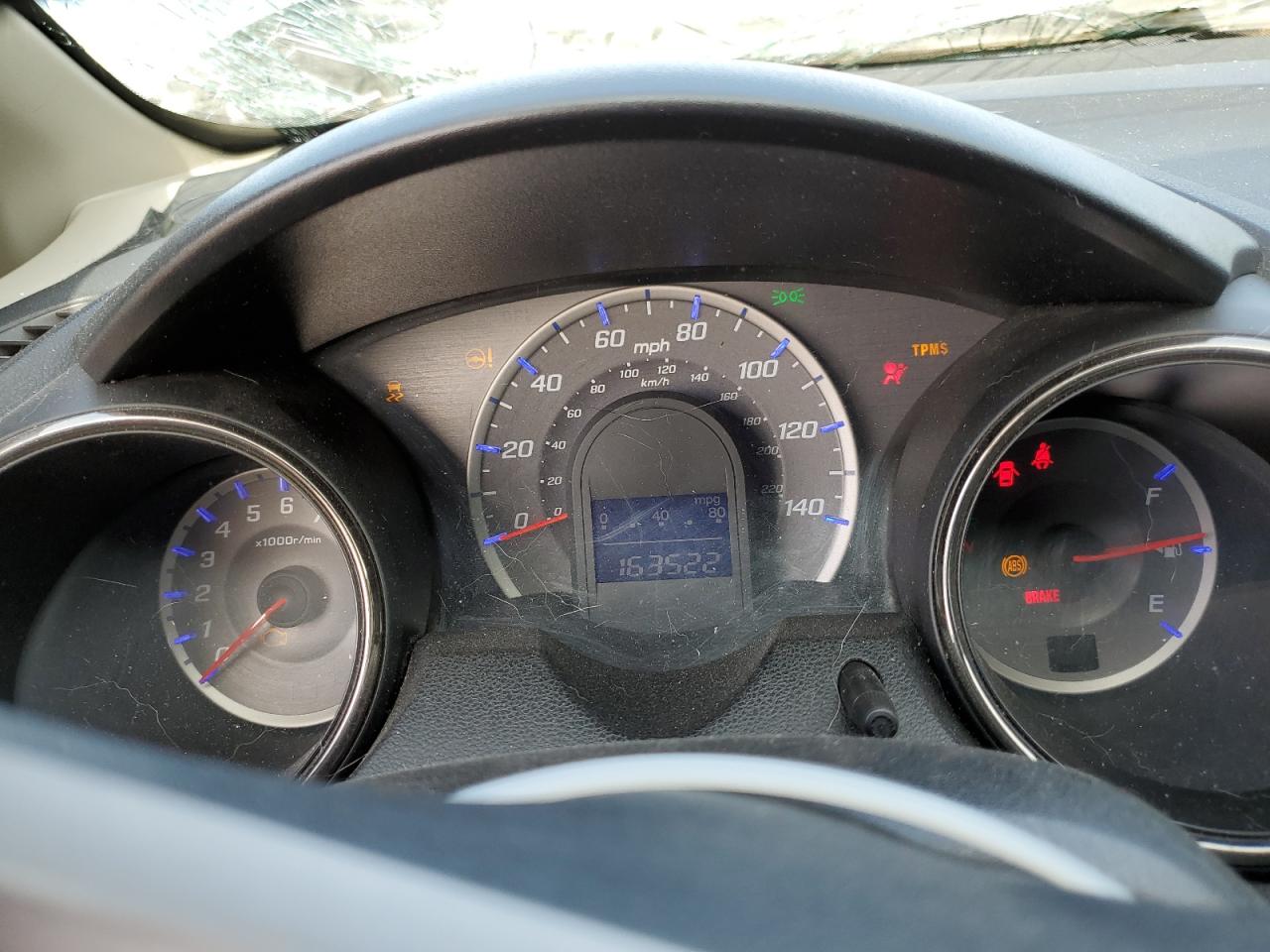 2013 Honda Fit VIN JHMGE8H54DC035173 Copart auction photo, front end damage thumbnail 9