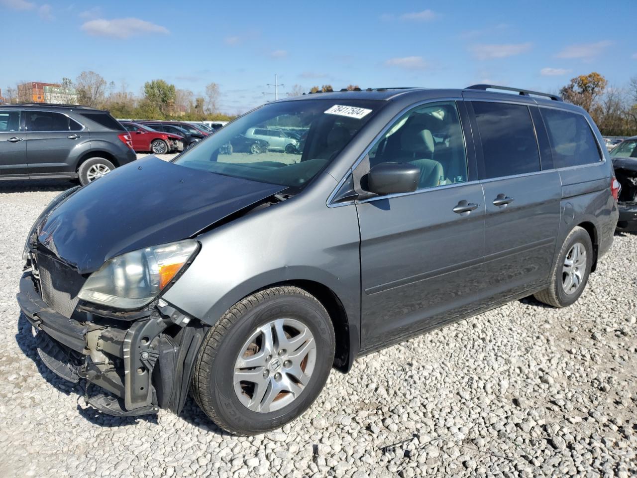 2007 Honda Odyssey VIN 5FNRL38787B416908