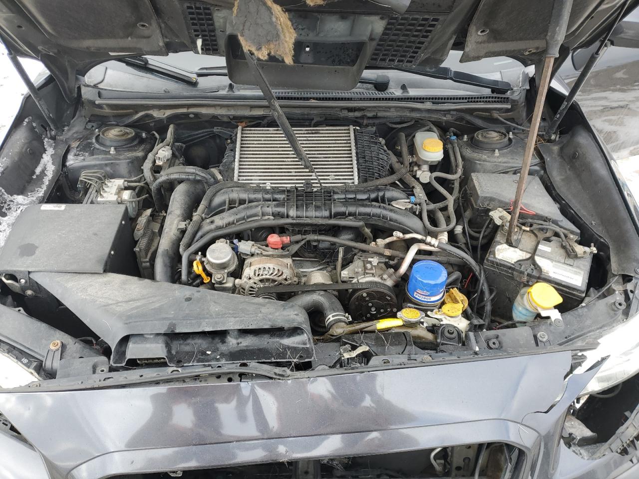 2015 Subaru WRX VIN JF1VA1A60F9834792 Copart auction photo, front end damage thumbnail 13
