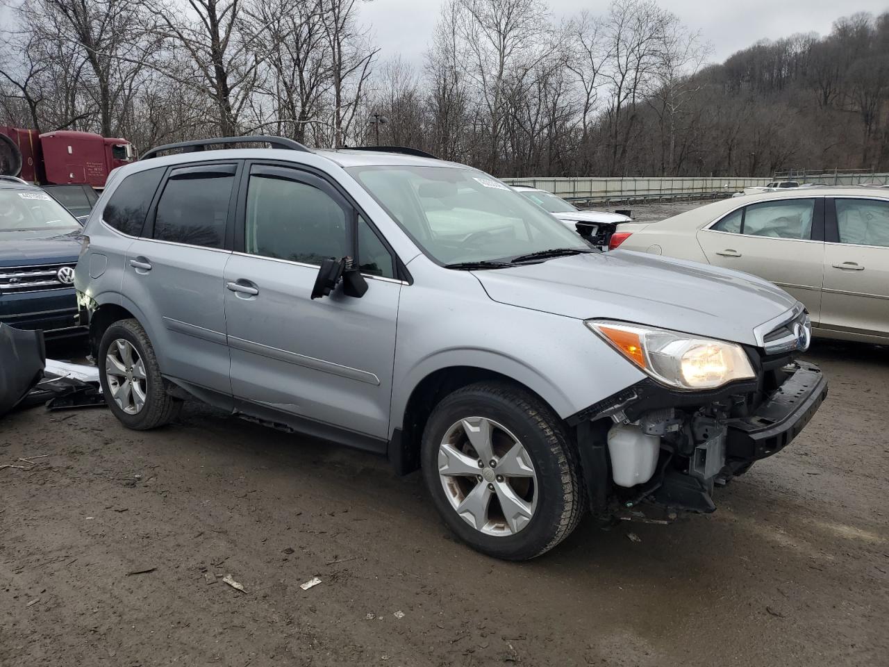 2015 Subaru Forester VIN JF2SJAHC0FH801159 Copart auction photo, all over damage thumbnail 4