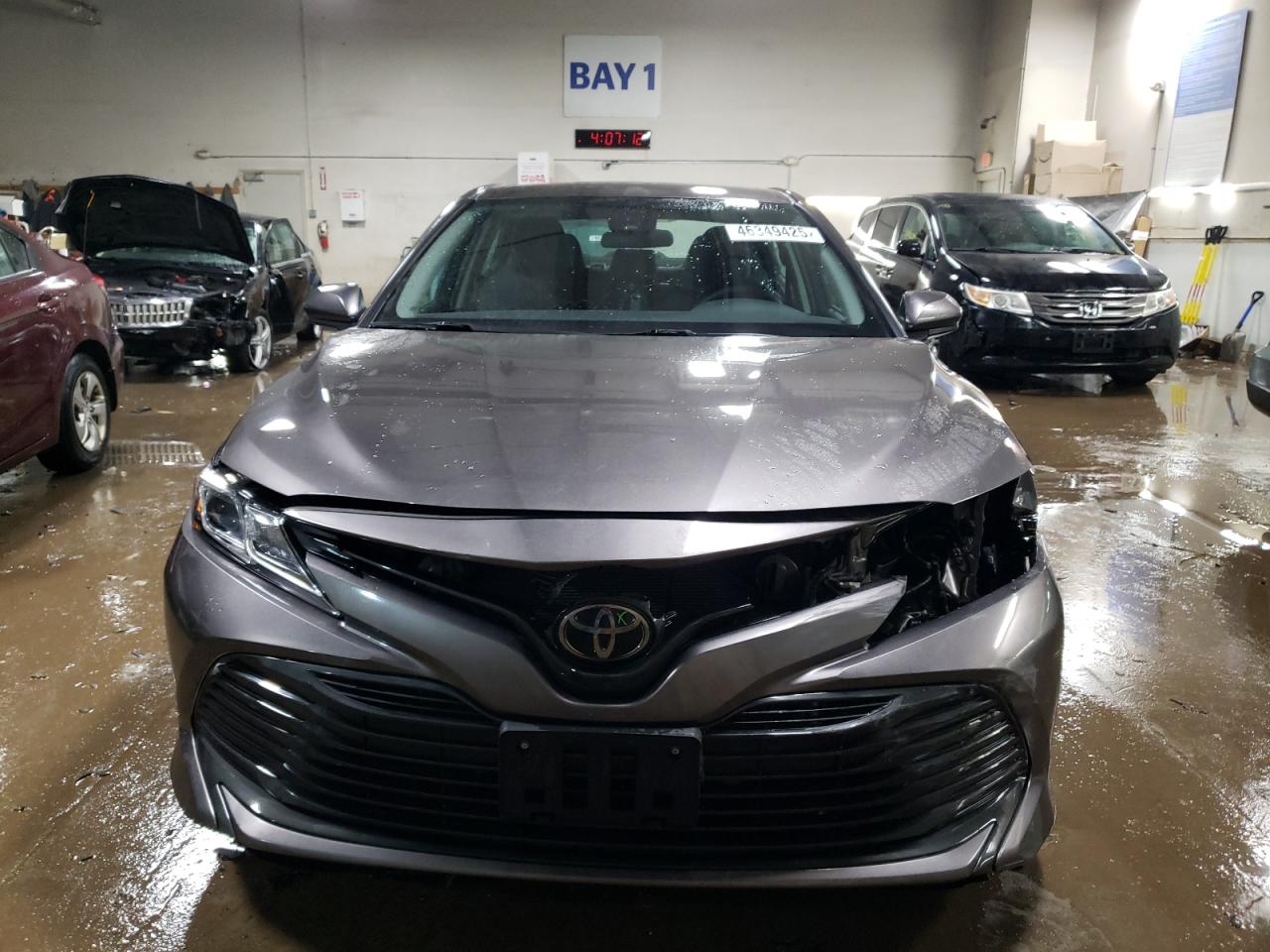 2020 Toyota Camry VIN 4T1C11AK9LU939110 Copart auction photo, rear end / front end damage thumbnail 5