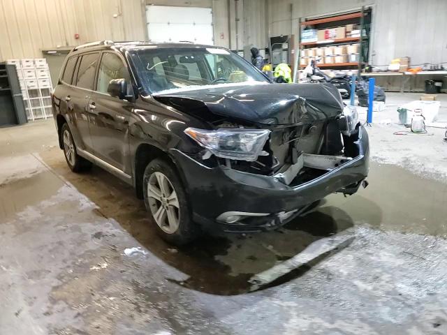 2013 Toyota Highlander VIN 5TDDK3EH0DS251227 Copart auction photo, front end damage thumbnail 11
