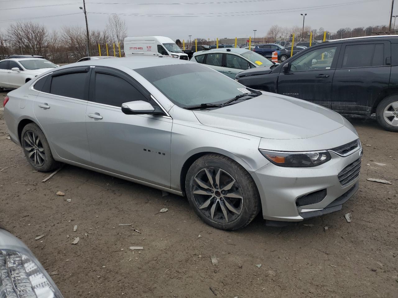 2018 Chevrolet Malibu VIN 1G1ZD5ST3JF282321 Copart auction photo, front end / minor dent/scratches damage thumbnail 4
