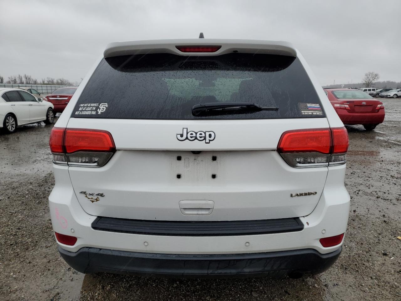 2018 Jeep Grand Cherokee VIN 1C4RJFAG2JC268616 Copart auction photo, front end damage thumbnail 6