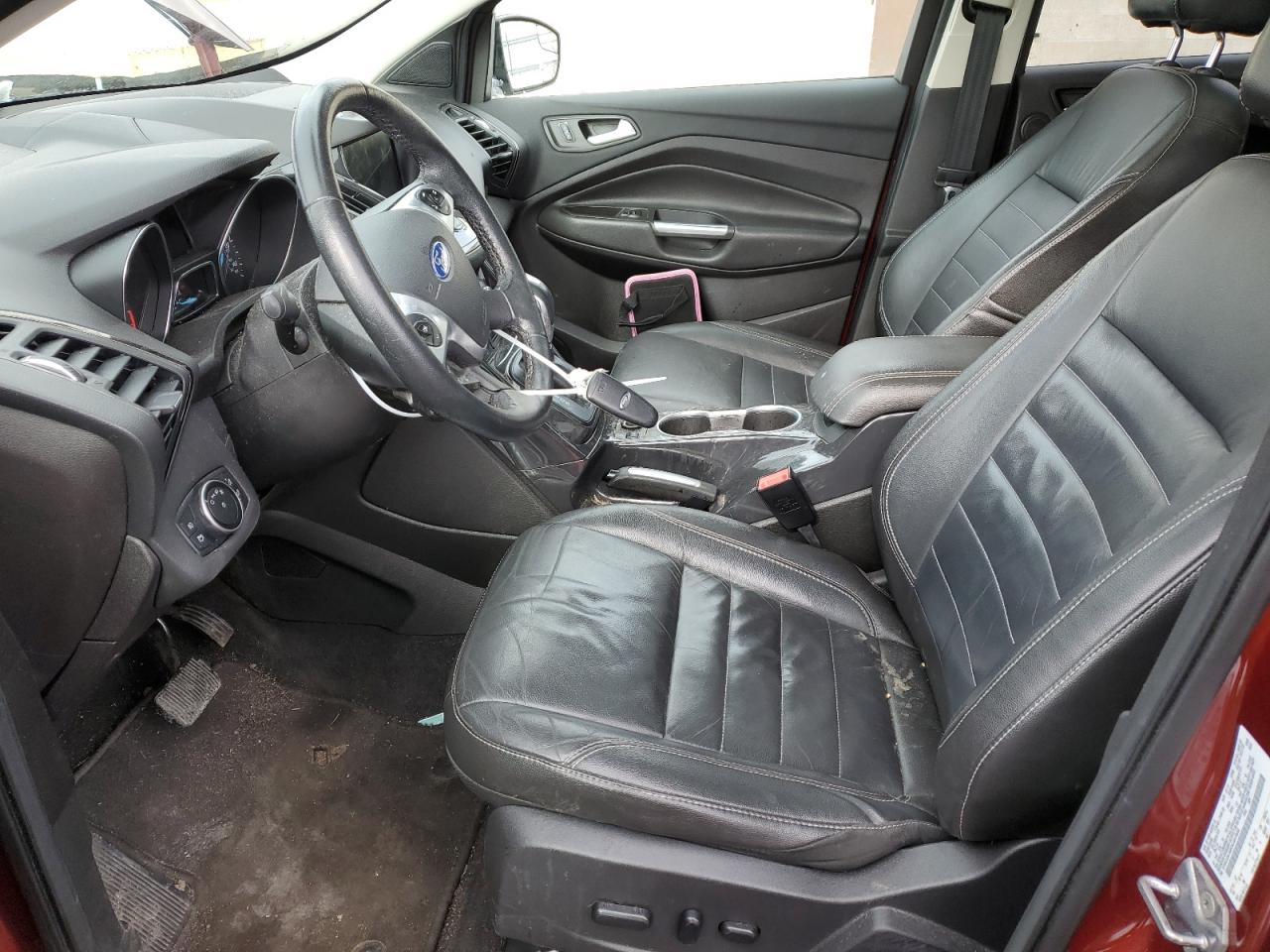 2016 Ford Escape VIN 1FMCU9J98GUA41865 Copart auction photo, front end damage thumbnail 7