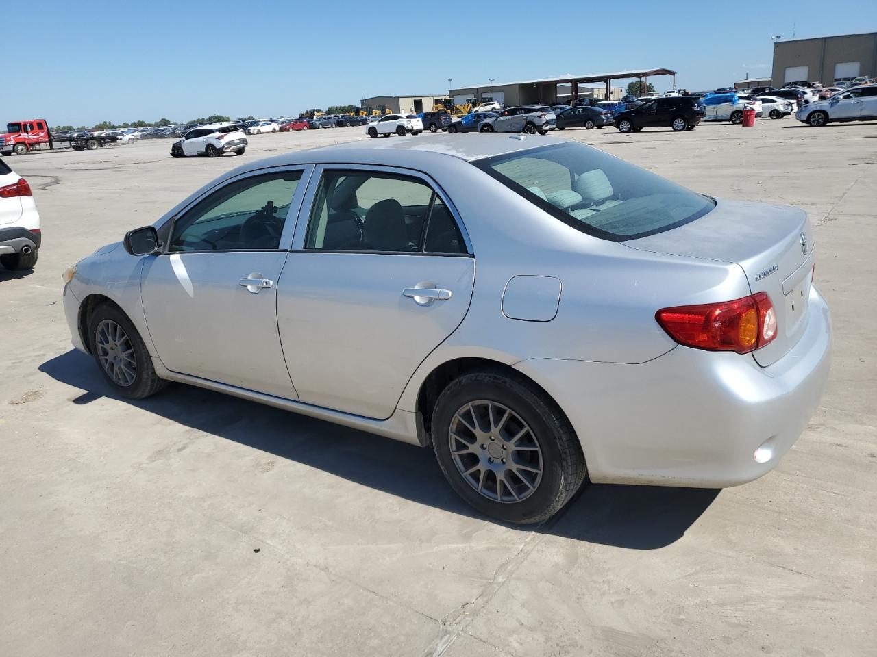 2010 Toyota Corolla VIN JTDBU4EE0AJ056492 Copart auction photo, side damage thumbnail 2