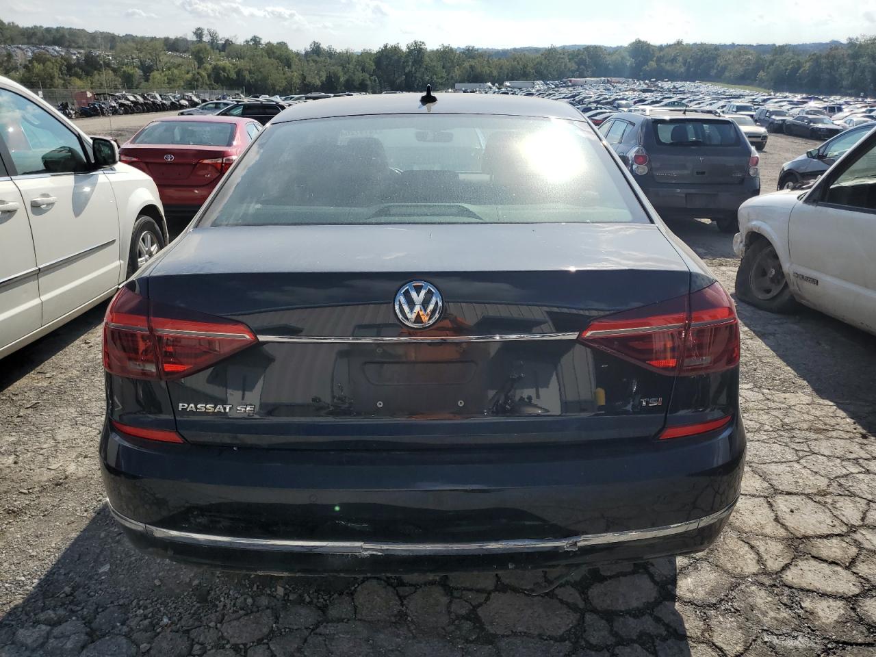 2018 Volkswagen Passat VIN 1VWBA7A33JC029397 Copart auction photo, all over damage thumbnail 6