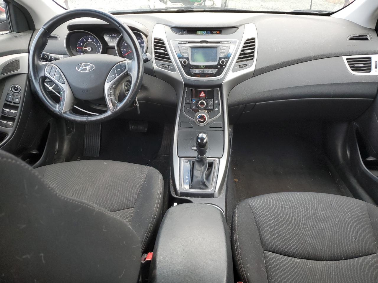 2015 Hyundai Elantra VIN 5NPDH4AE5FH592759 Copart auction photo, front end damage thumbnail 8