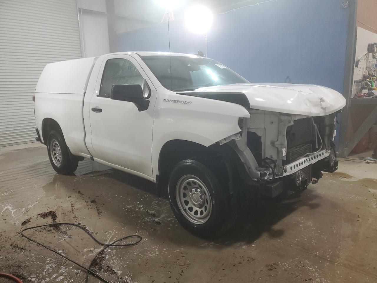 2023 Chevrolet Silverado VIN 3GCNAAEK0PG359812 Copart auction photo, front end damage thumbnail 4