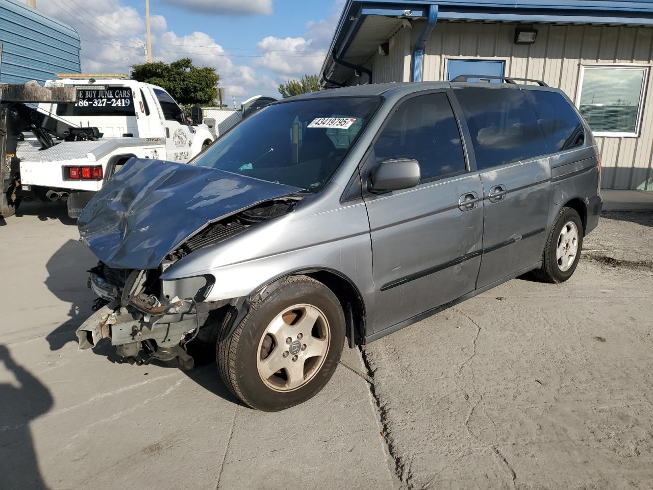 2001 Honda Odyssey VIN 2HKRL18661H604671