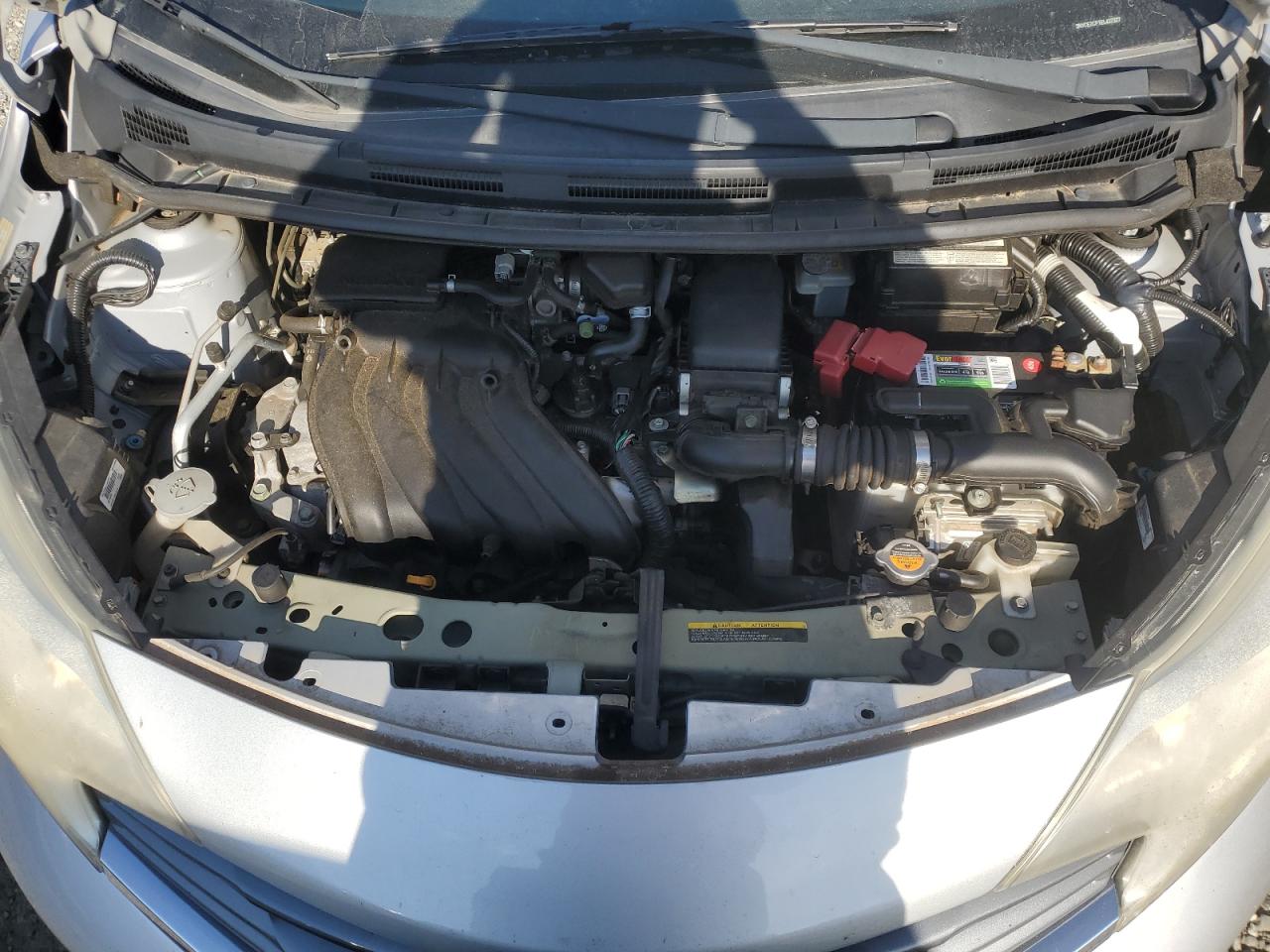 2014 Nissan Versa VIN 3N1CE2CP1EL437327 Copart auction photo, side damage thumbnail 12