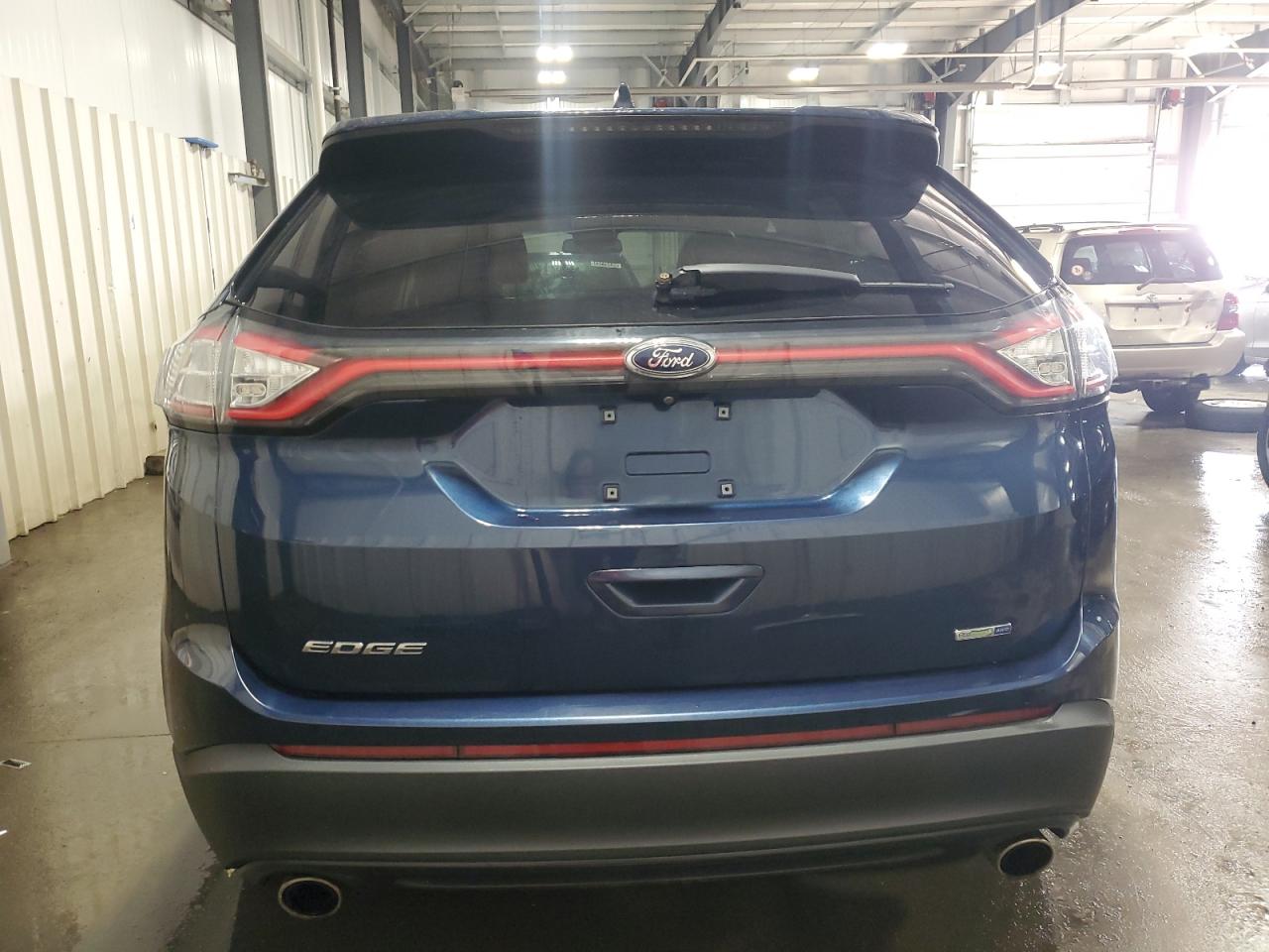 2017 Ford Edge VIN 2FMPK4G90HBC64765 Copart auction photo, front end / rear end damage thumbnail 6