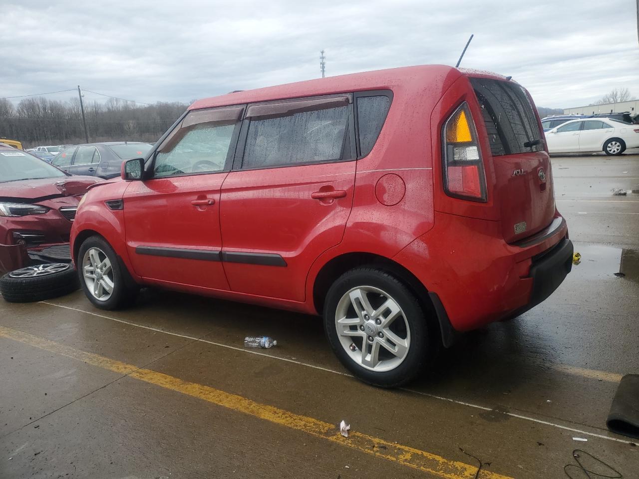 2011 KIA Soul VIN KNDJT2A24B7210070 Copart auction photo, front end damage thumbnail 2