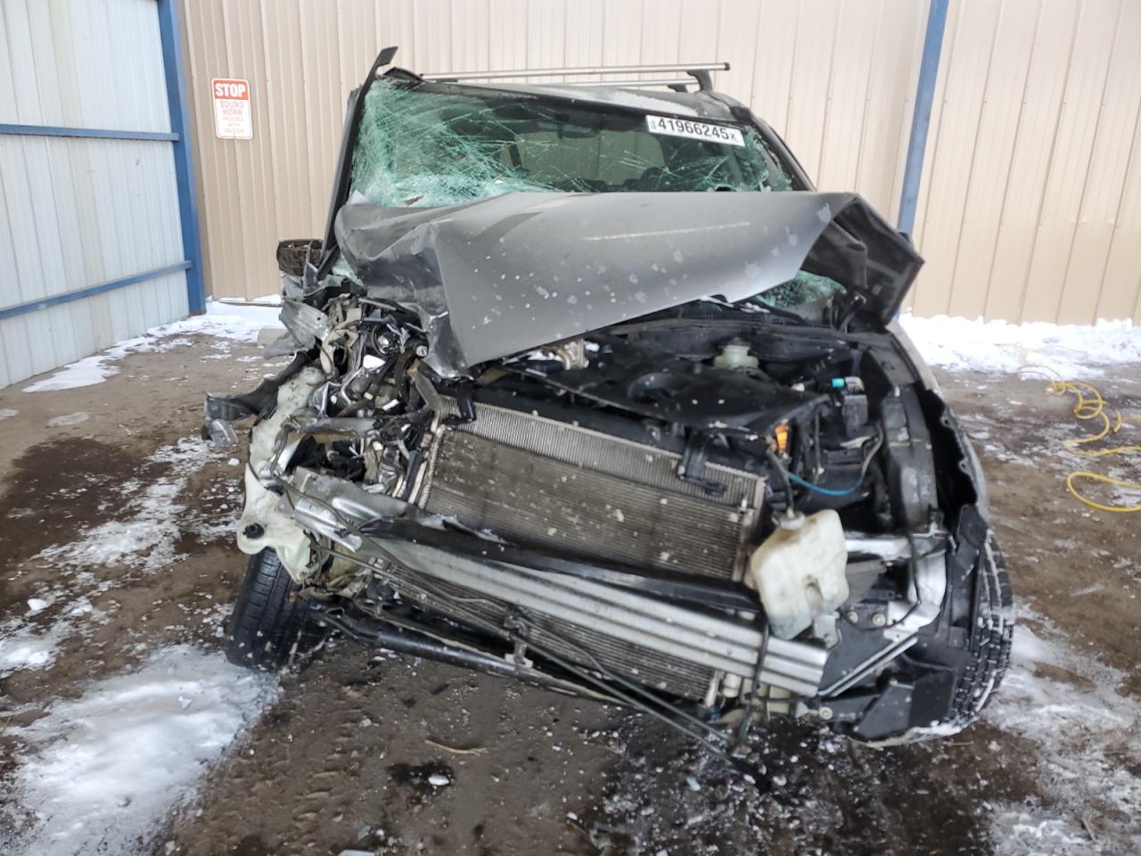 2007 Honda CR-V VIN 5J6RE48557L007562 Copart auction photo, front end / side damage thumbnail 5